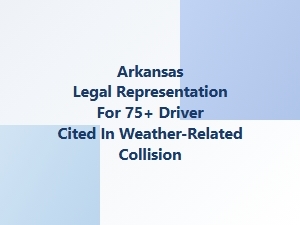 Defending Senior Drivers in Weather-Related Collisions