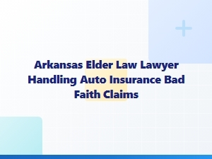 Arkansas Elder Law Lawyer for Auto Insurance Bad Faith