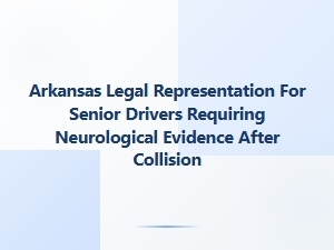 Arkansas Senior Drivers and Neurological Evidence After Crashes
