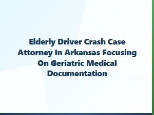Elderly Driver Crash Attorney Specializing in Geriatric Medical Evidence